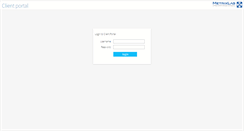 Desktop Screenshot of portal.metrixlab.com